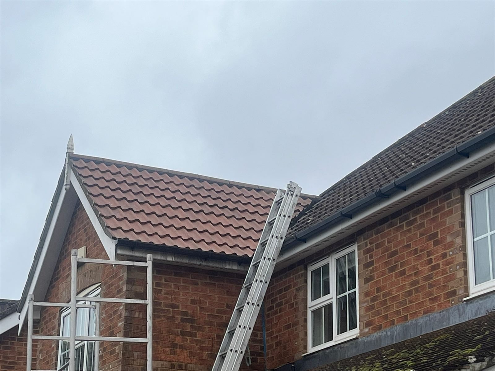cleared gutters